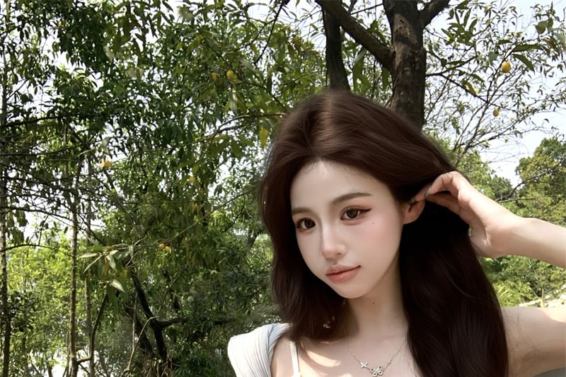 Top Panel Plain / Lace Cardigan Corset