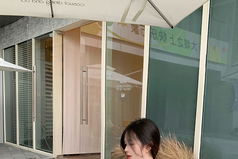 Fit Off-Shoulder Lace Panel Pintuck Cap-Sleeve Slim Blouse