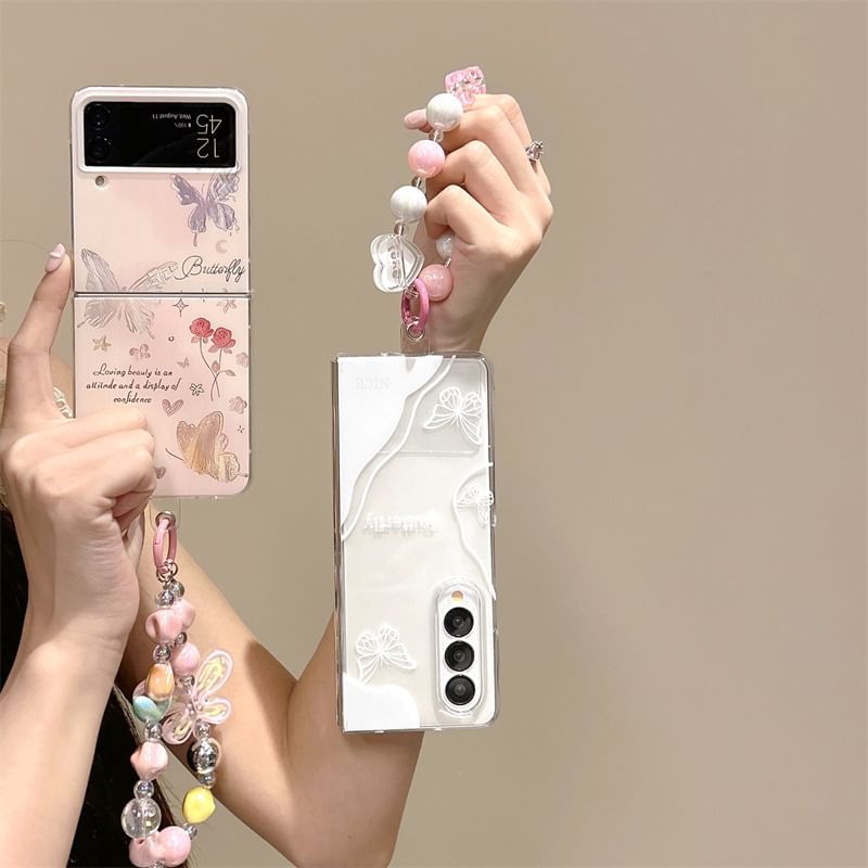 Strap Set / Phone Case Butterfly
