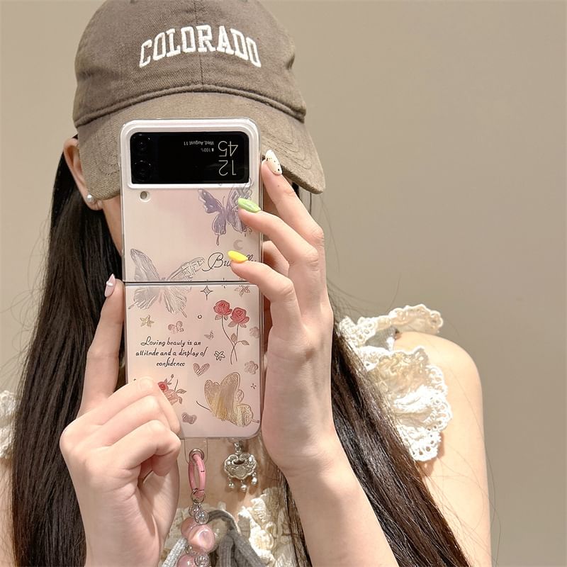 Strap Set / Phone Case Butterfly