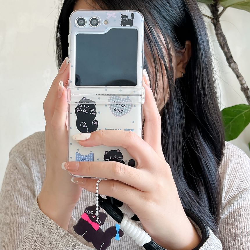 Cat Strap Phone Case Set /