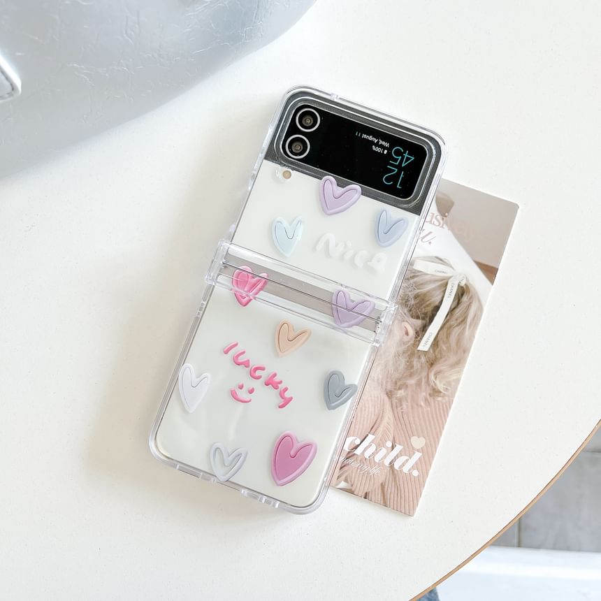Heart Phone Strap / Set Bow Case
