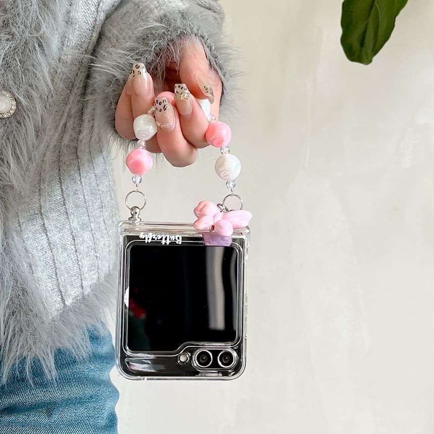 Phone / Butterfly Strap Set Case