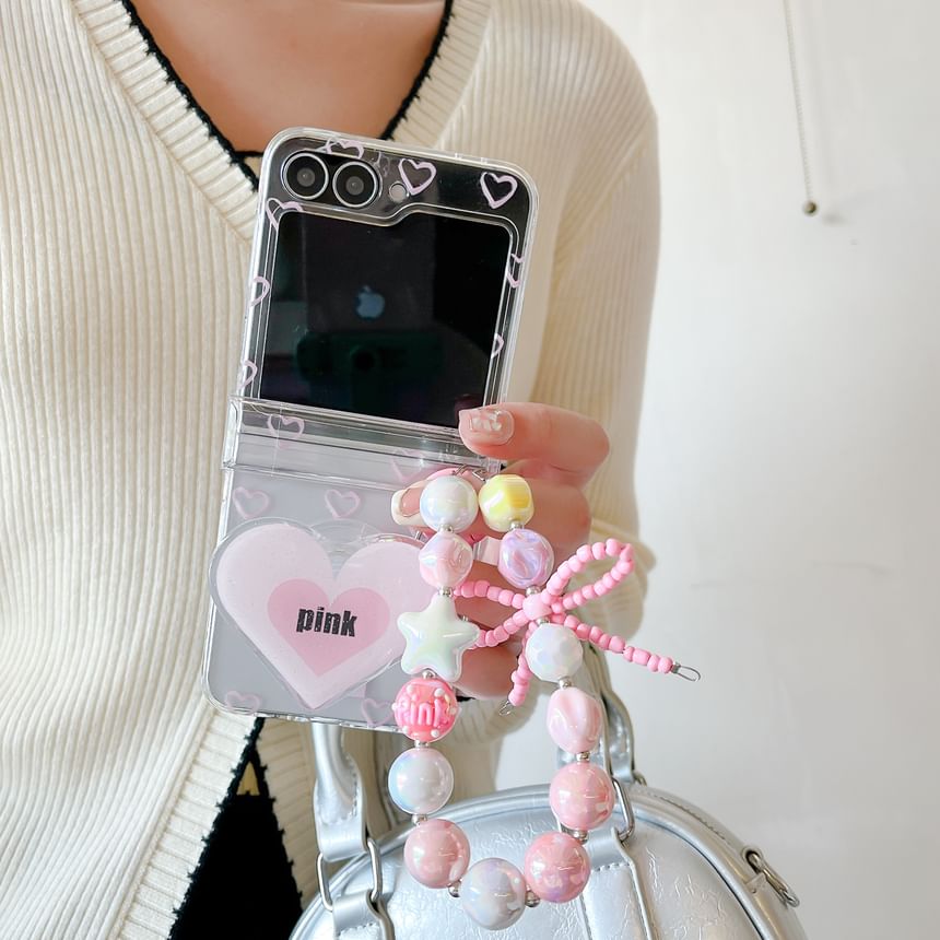 Set / Star Case Strap Phone Heart