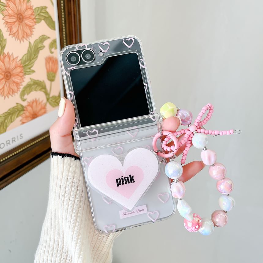 Set / Star Case Strap Phone Heart