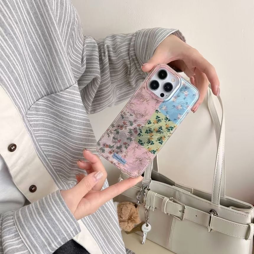 Floral Phone Panel Case