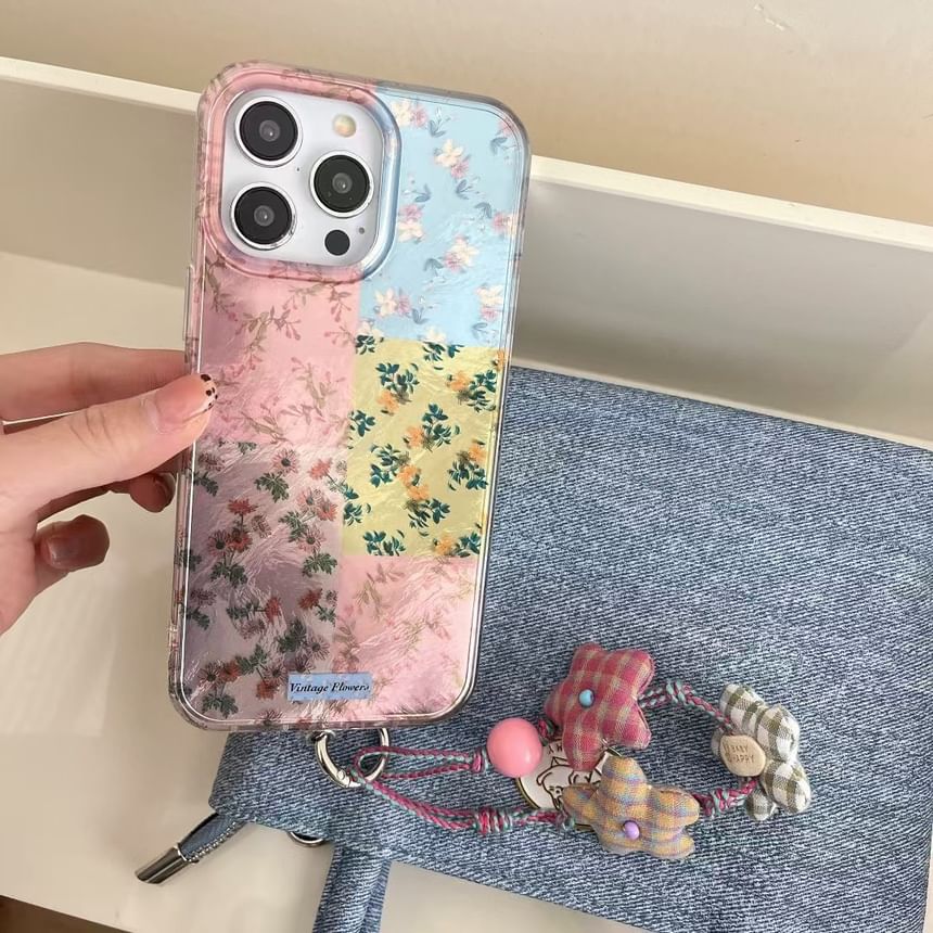 Floral Phone Panel Case