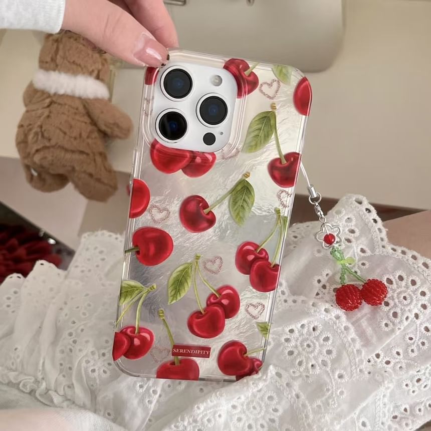 Case Charm Cherry Phone / Set