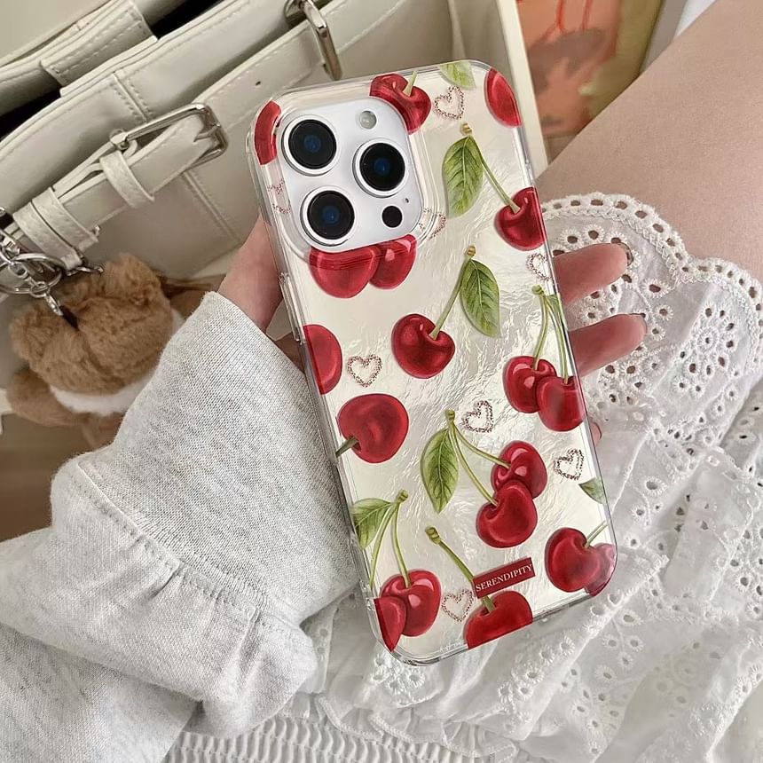 Case Charm Cherry Phone / Set