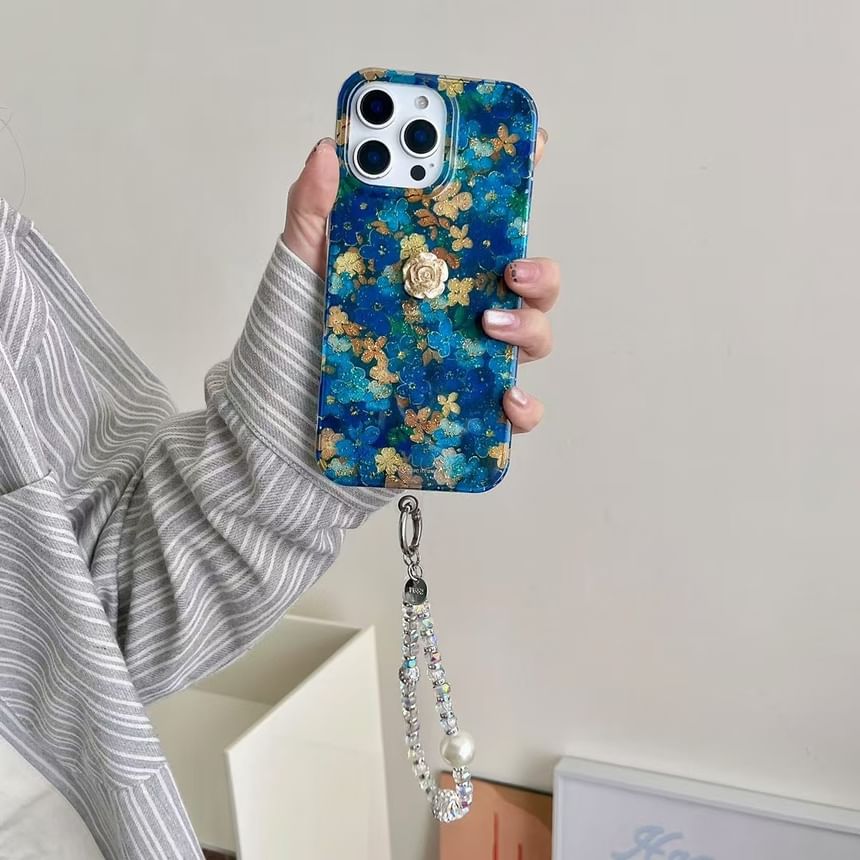 Strap Case Floral Set Phone /