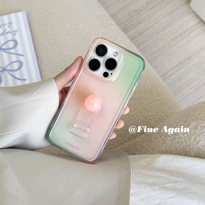 / Strap Case Ribbon Finger Phone