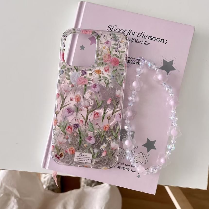 Floral Phone / Case Strap Set