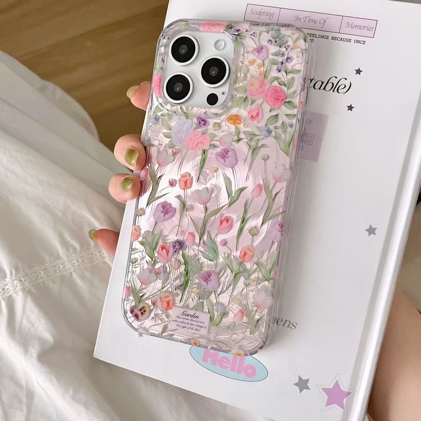 Floral Phone / Case Strap Set