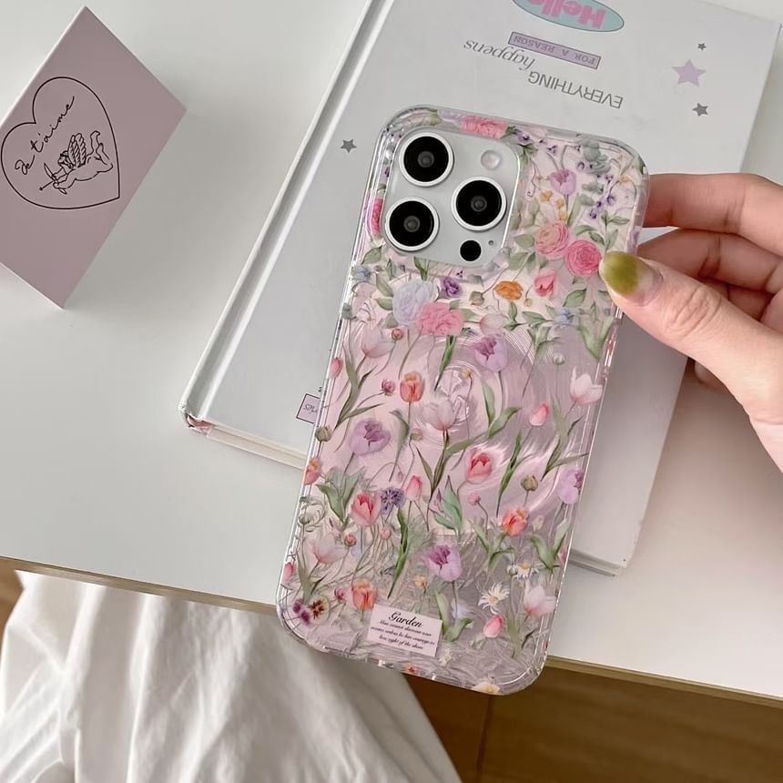 Floral Phone / Case Strap Set