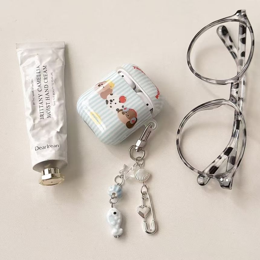 Case / Earphone AirPods Skin Plaid Dog Apple Pro