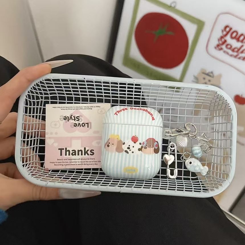 Case / Earphone AirPods Skin Plaid Dog Apple Pro