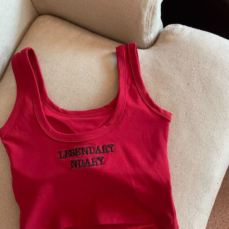 Tank Top Lettering