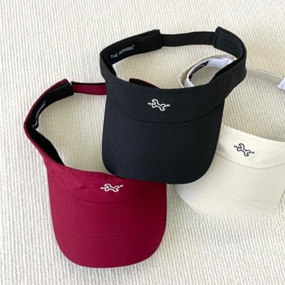 Embroidered Sun Wrench Visor