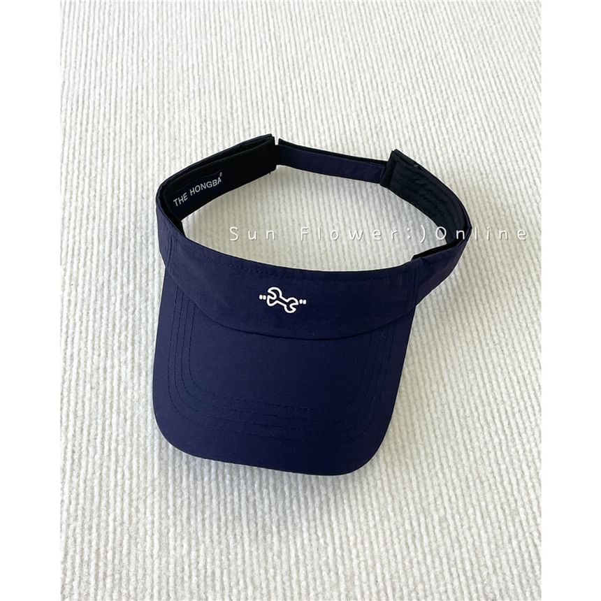 Embroidered Sun Wrench Visor