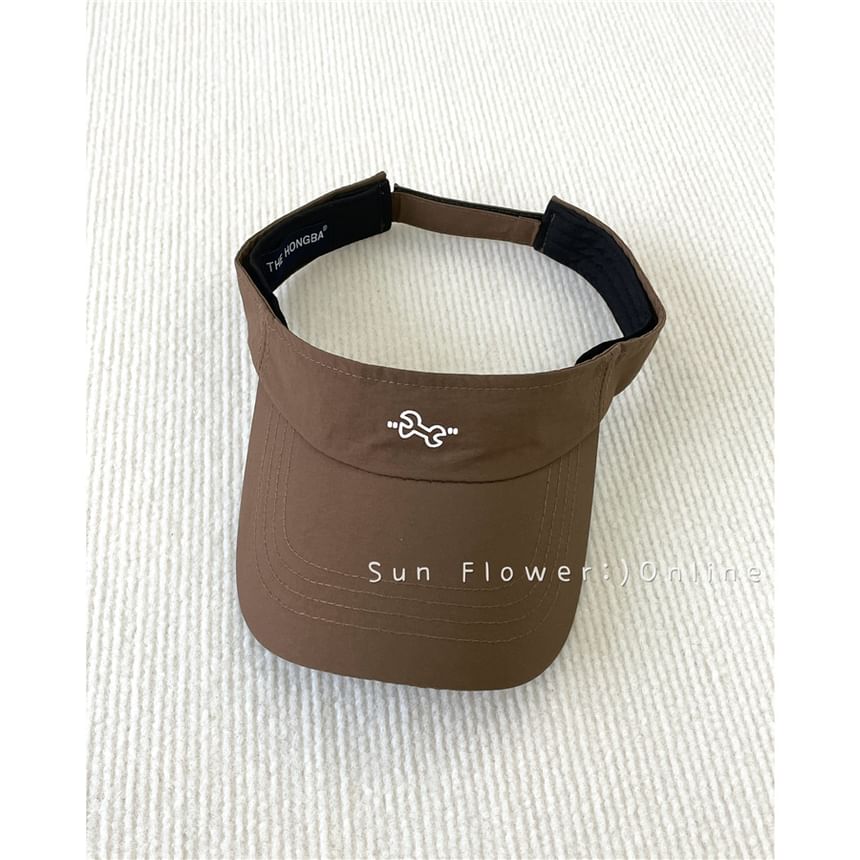 Embroidered Sun Wrench Visor
