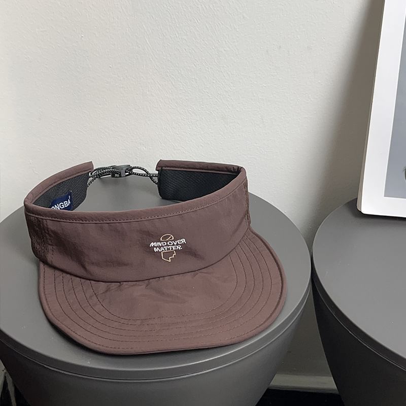 Visor Embroidered Dry Sun Quick