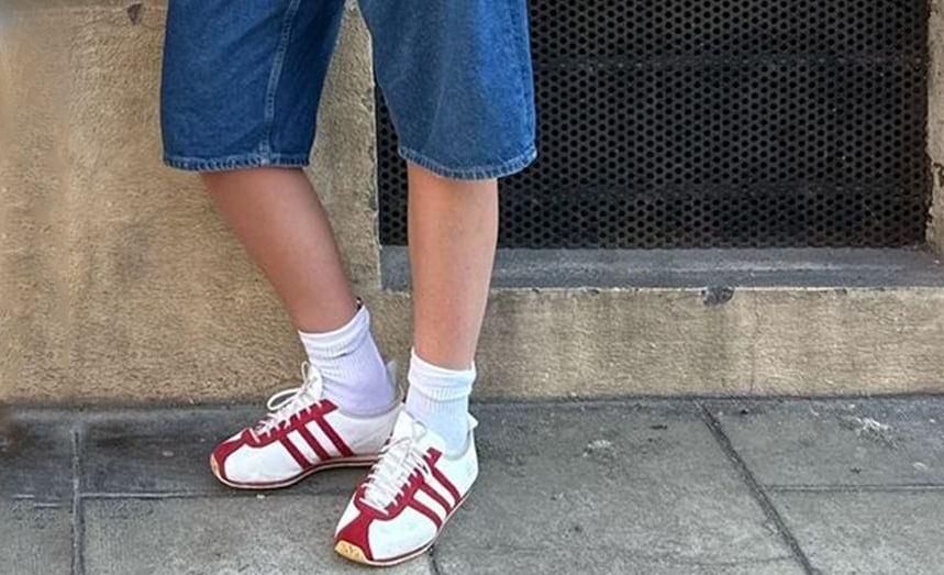 Shorts Pocket Straight-Leg Washed Denim Low Waist