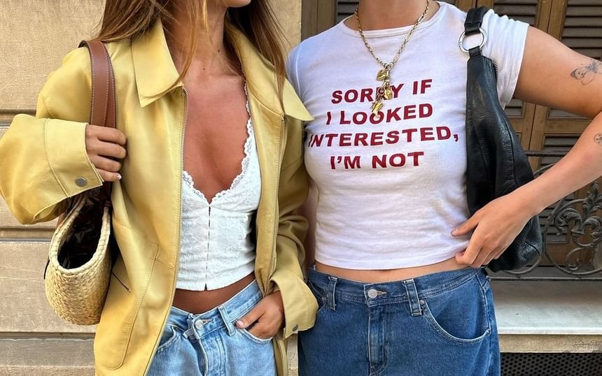 Shorts Pocket Straight-Leg Washed Denim Low Waist