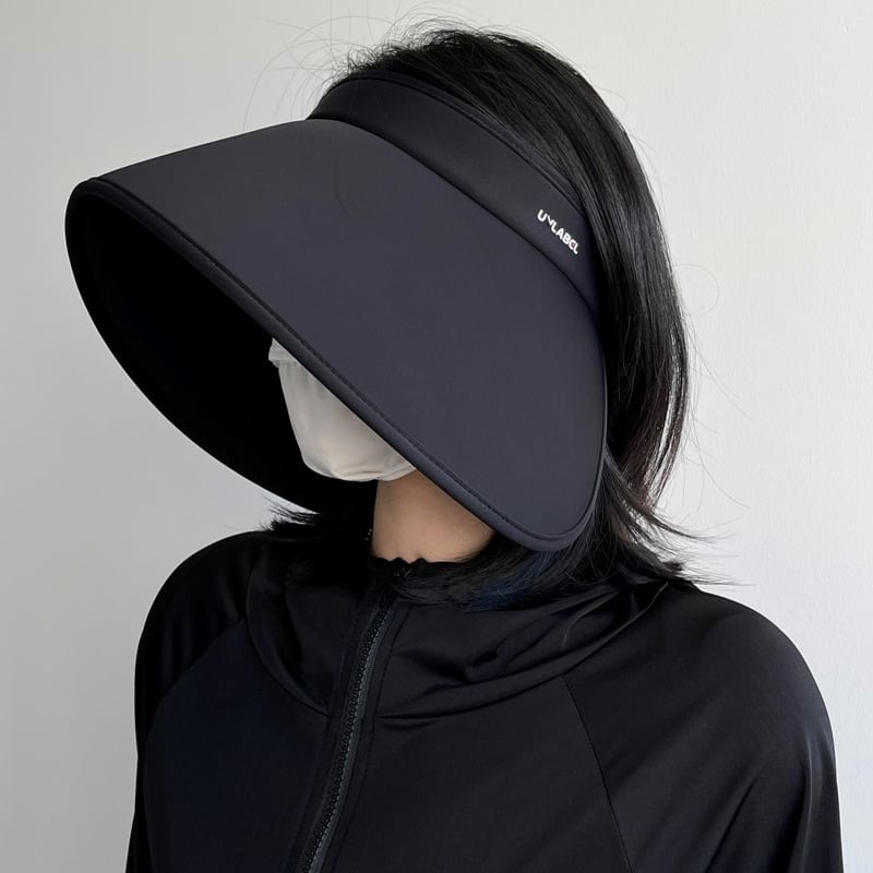 Sun Hat Brim Lettering Wide