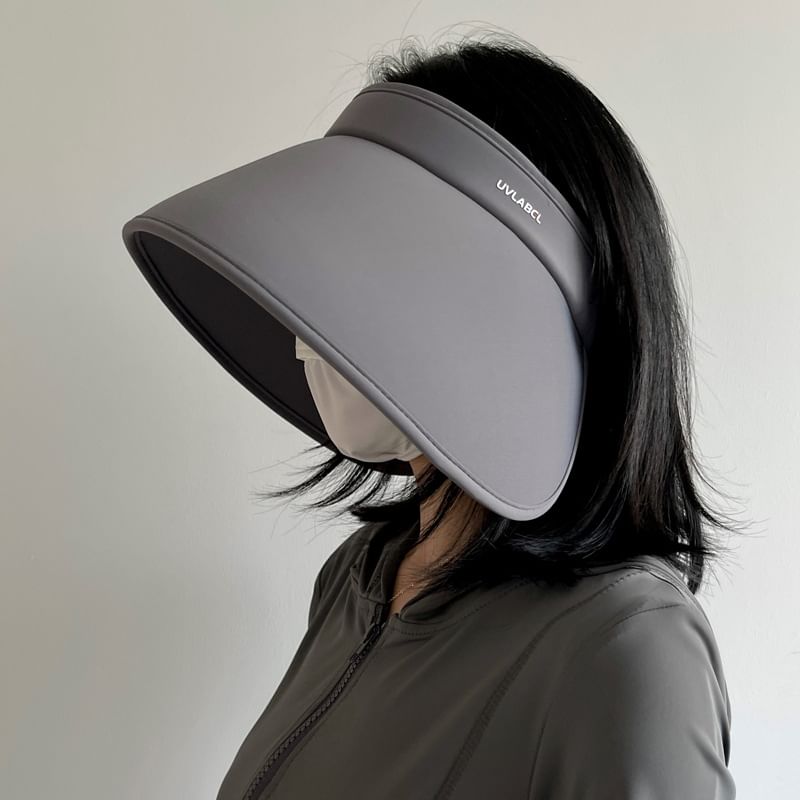 Sun Hat Brim Lettering Wide