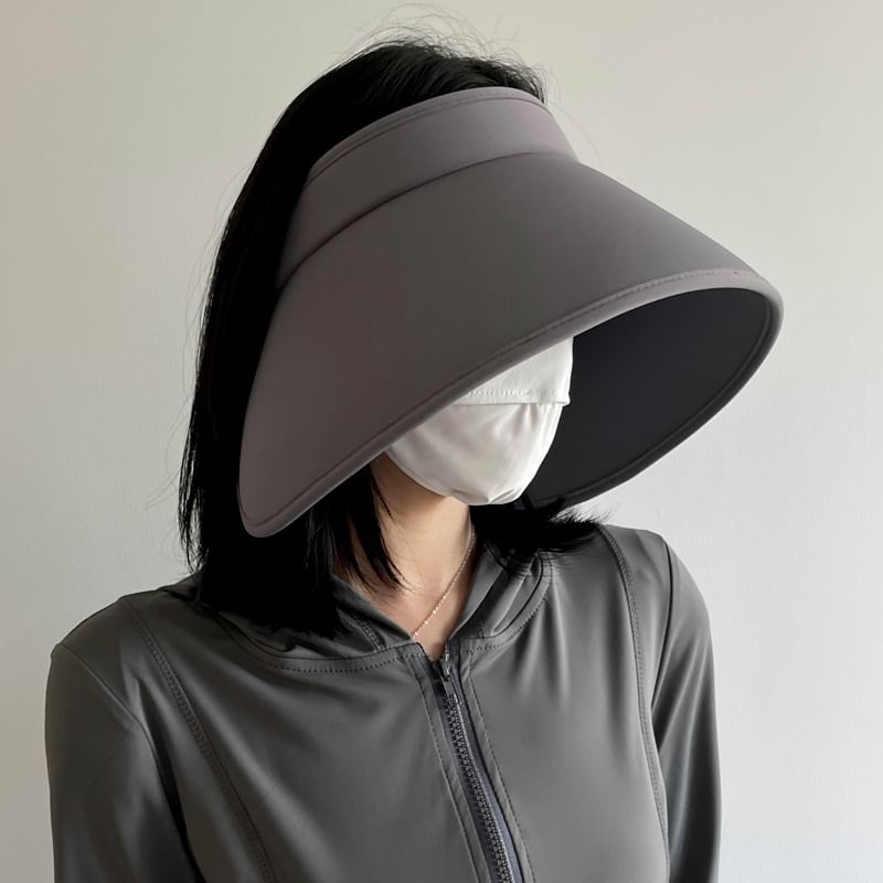 Sun Hat Brim Lettering Wide