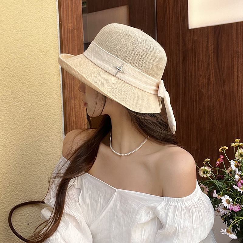 Bucket Star Bow Hat