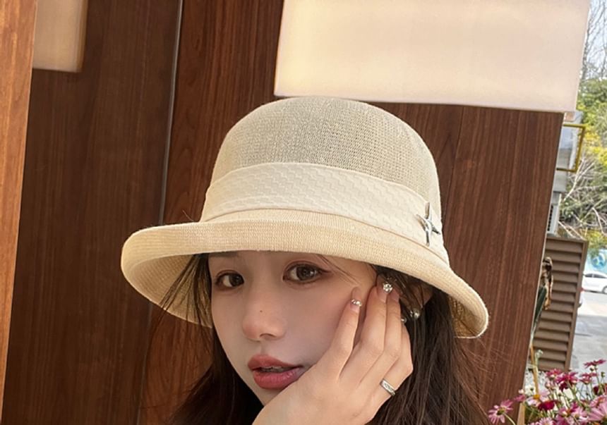 Bucket Star Bow Hat