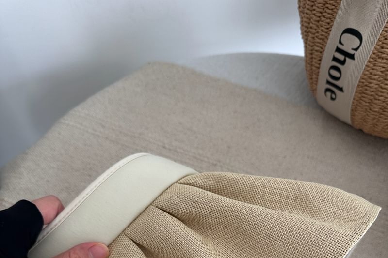 Ruffle Lettering Hat Sun