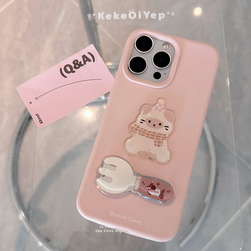 Phone Set Fork Cat / Case Stand