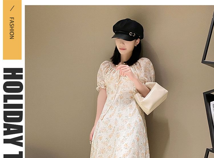 Platform Sandals Slide Flower