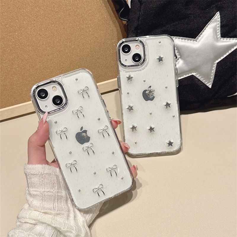 Bead Case iPhone / Bow Star