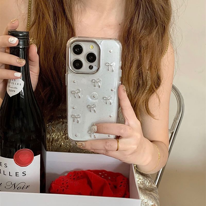 Bead Case iPhone / Bow Star