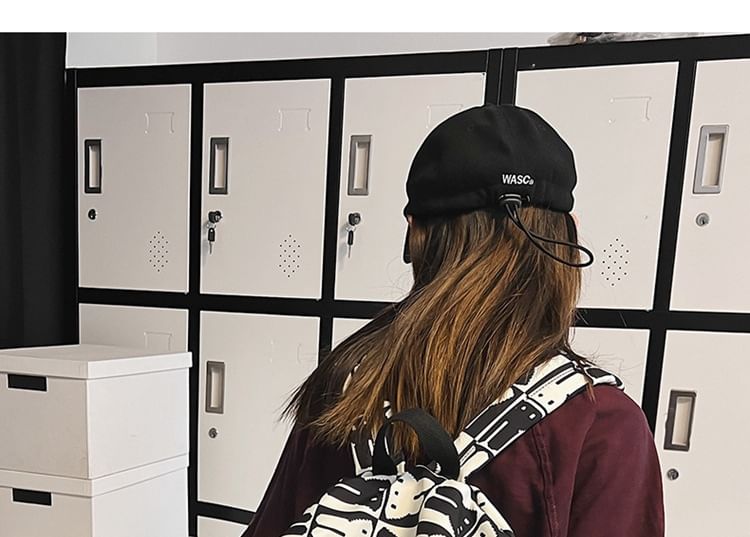 Multi-Pocket Print Rabbit Backpack