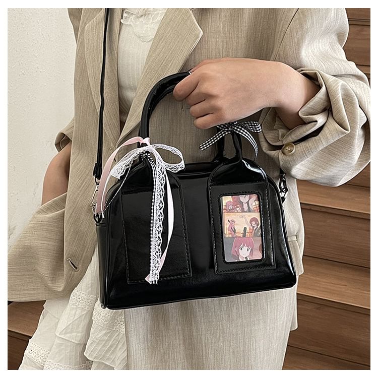 Faux Leather Bag Crossbody