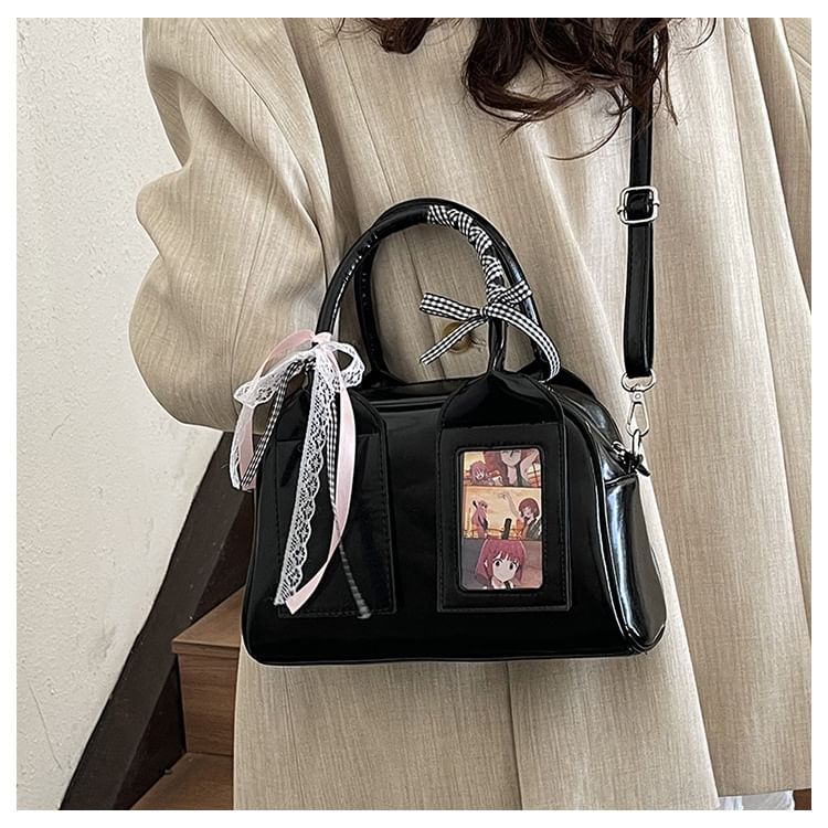 Faux Leather Bag Crossbody