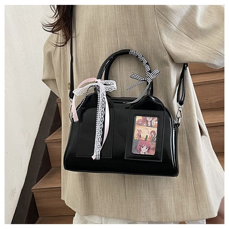 Faux Leather Bag Crossbody