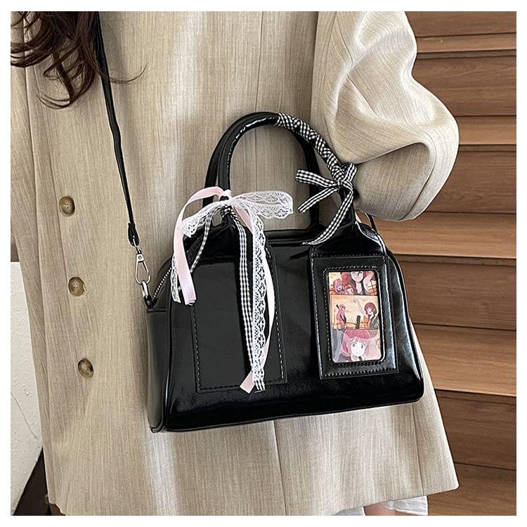 Faux Leather Bag Crossbody