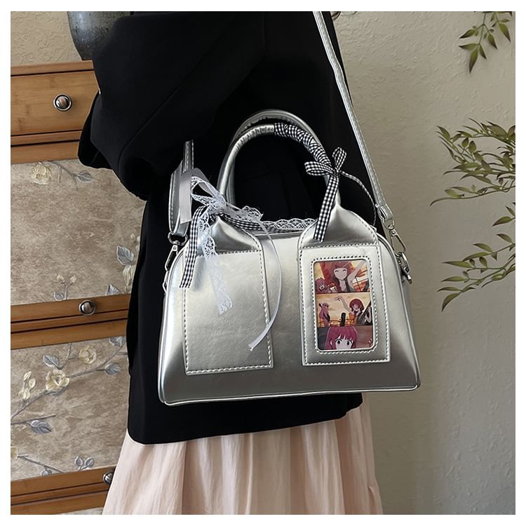 Faux Leather Bag Crossbody