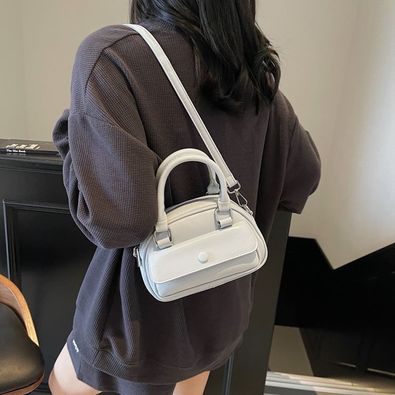 Crossbody Multi-Pocket Leather Faux Bag