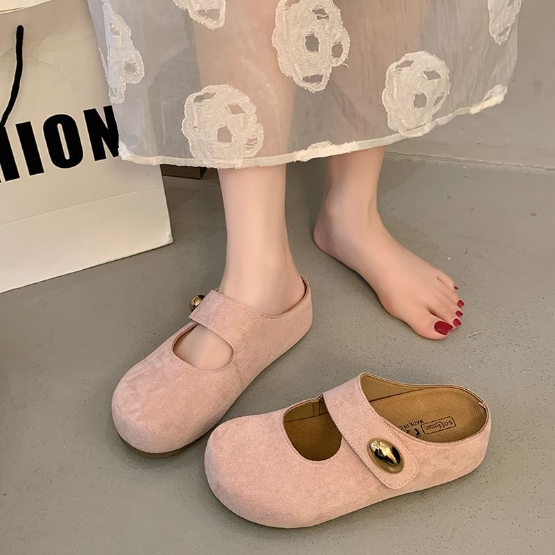 Mary Toe Round Shoes Jane