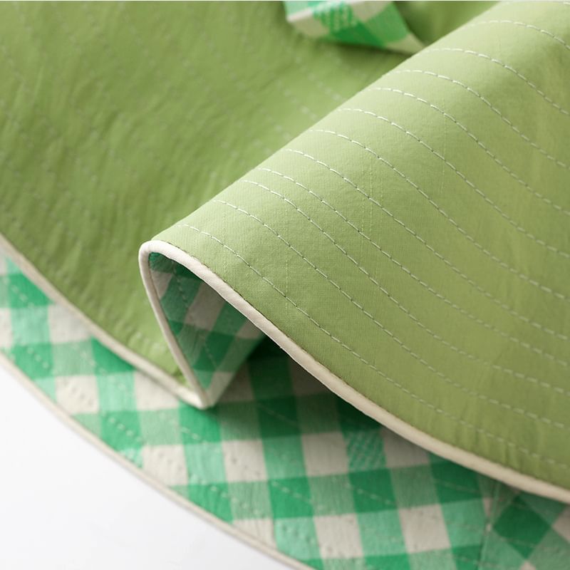 Applique Hat Boonie Plaid