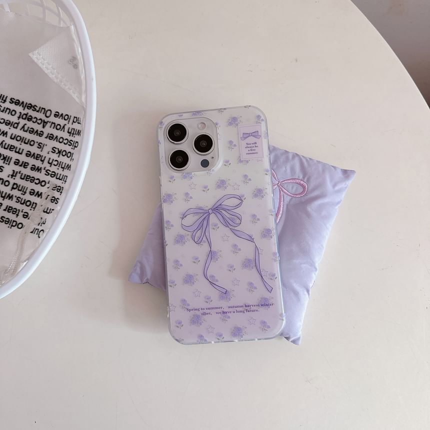 Bow Strap / Case Phone Print Set