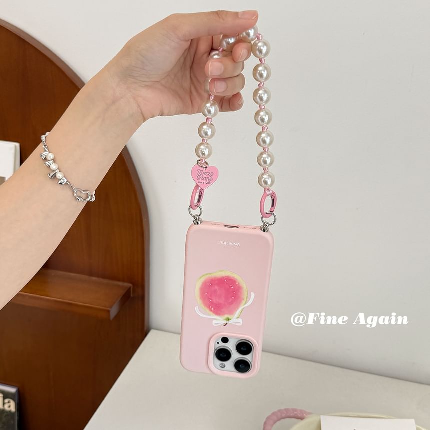 Printed Case Phone Set Strap / Bead