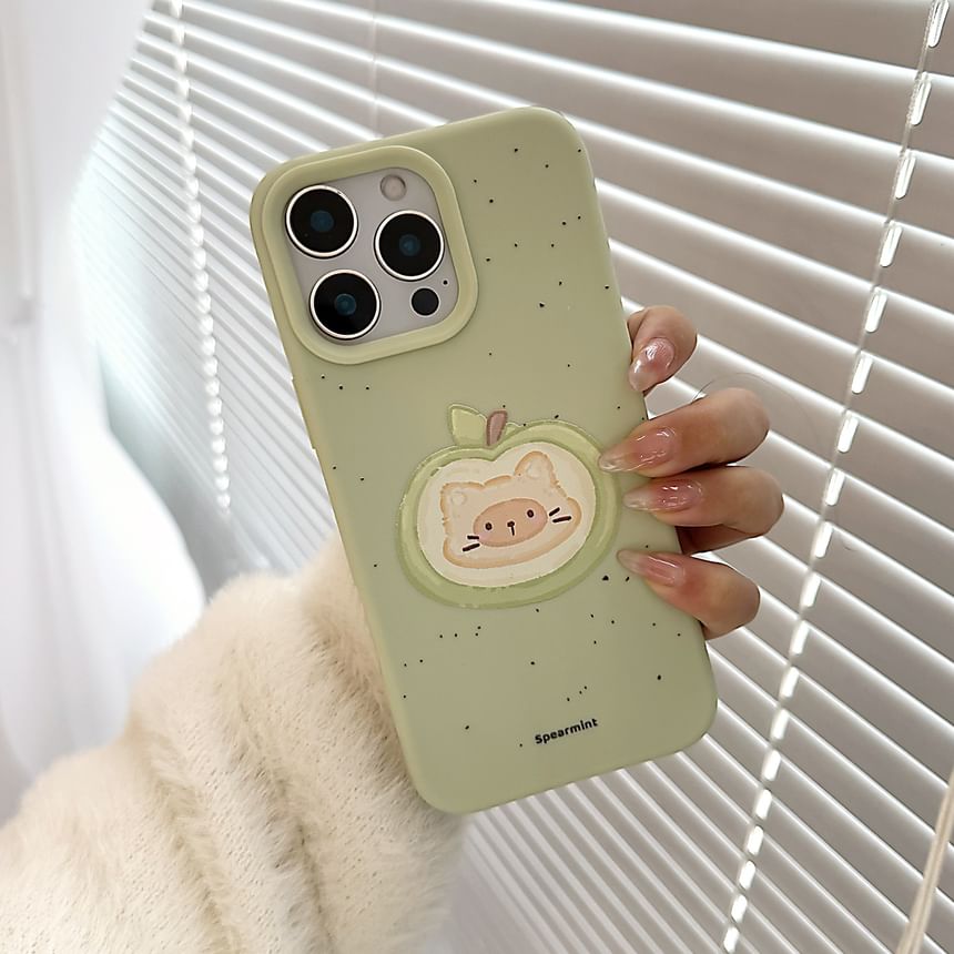 Bead Strap Cat / Case Print Phone Set