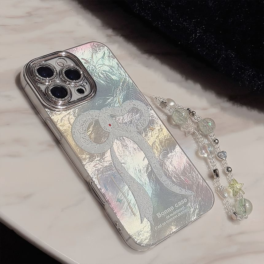 Bead Strap Snake Case / Print Set Phone